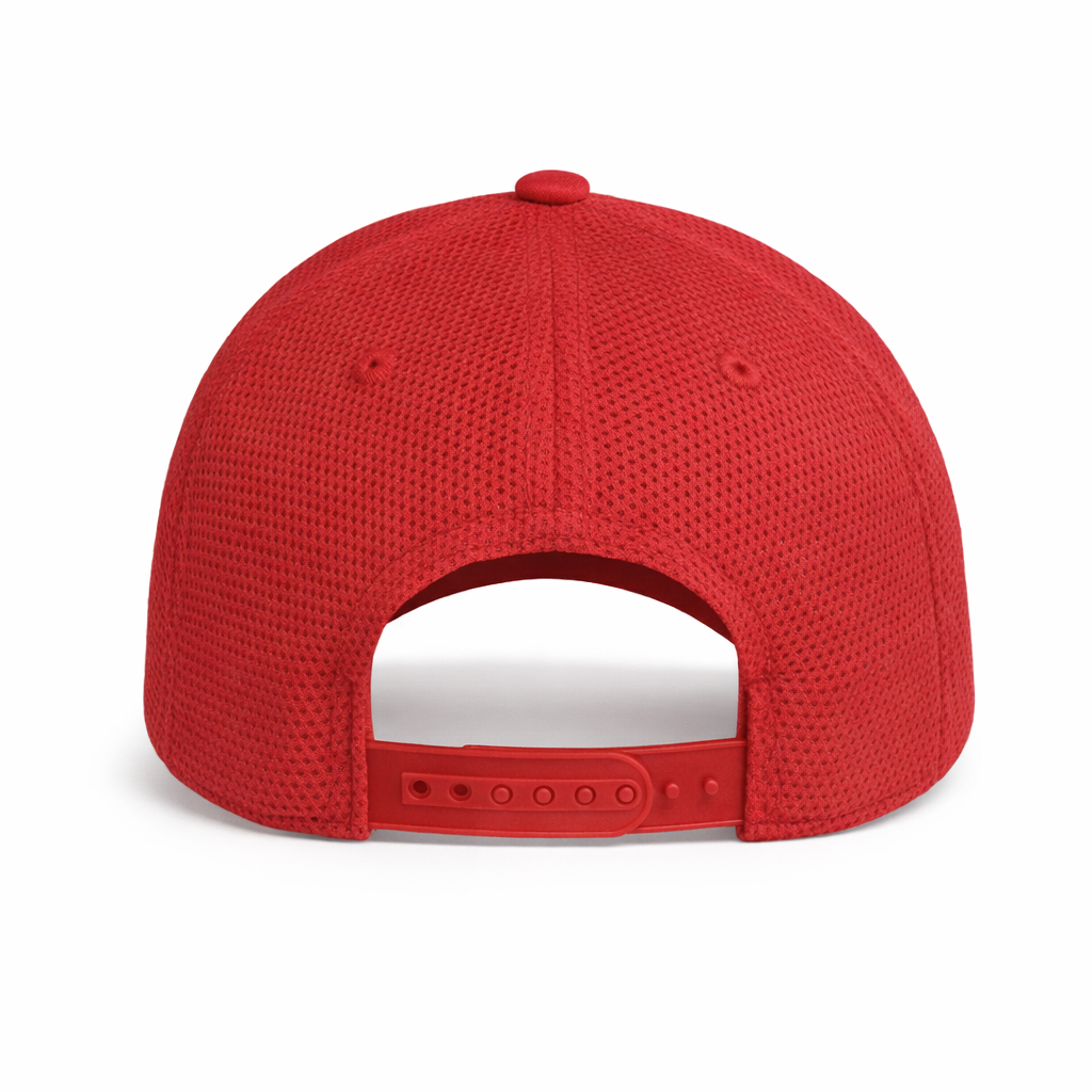 Red All Coolnit - Unstructured Baseball Cap - back 1