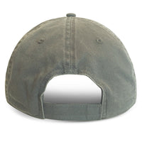 Sage Green Unstructured Baseball Cap back view