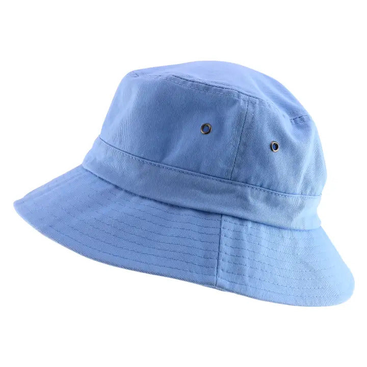 Short Brim Outdoor Bucket Hat - Carolina Blue