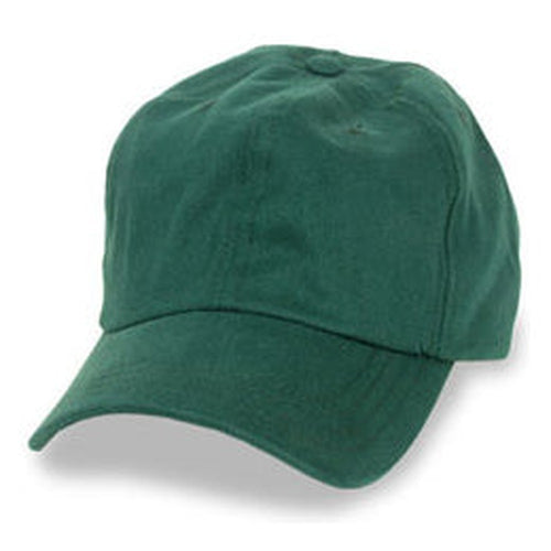 Dark Green Unstructured Baseball Hats for Men with Big Heads in Size 3XL