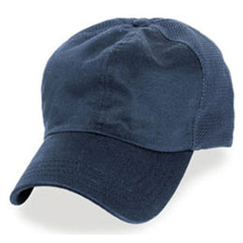 Navy Blue Big Mesh Hats with Partial Coolnit in sizes 3XL and 4XL