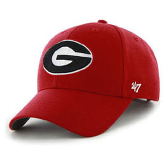 Univ of Georgia Bulldogs NCAA Structured Baseball style Big Caps, fits Size 3XL