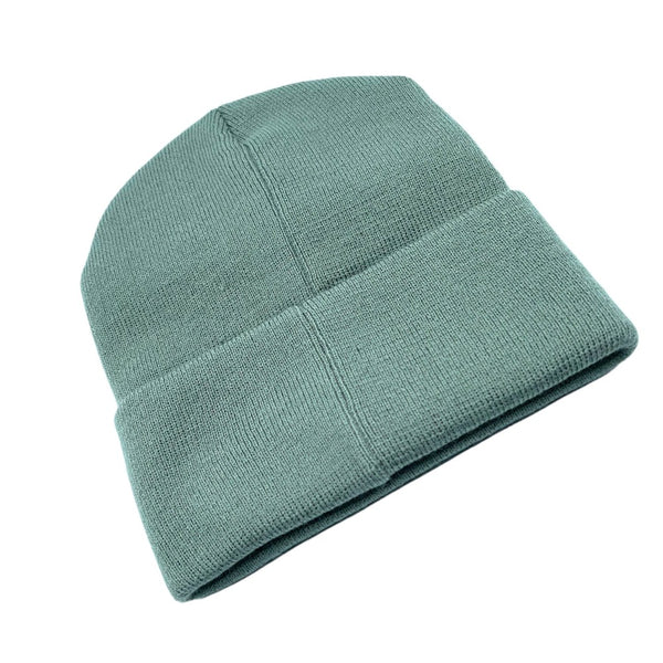 Sage Green Knit Beanies for Big Heads Big Hat Store
