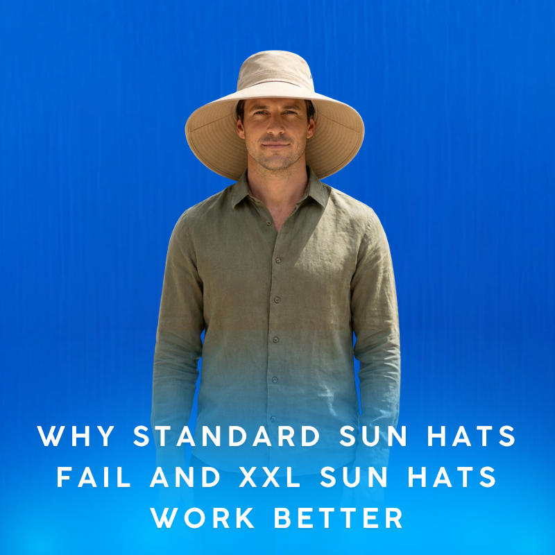 Why Standard Sun Hats Fail and XXL Sun Hats Work Better – BigHatStore