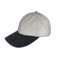 Ash with Charcoal Visor - Unstructured Baseball Cap left
view