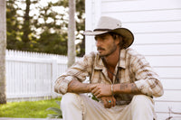Aussie Cooler Canvas Mesh Hat model