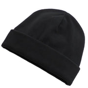 Black Comfort Fleece Hat