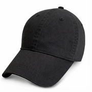 Black - Unstructured Baseball Cap