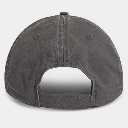 Black Weathered - Unstructured Baseball Cap
