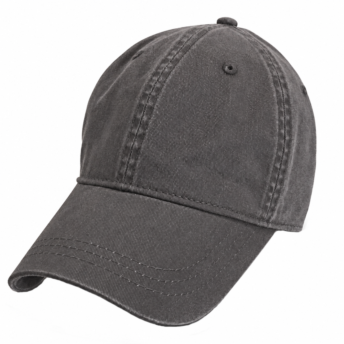 Black Weathered - Unstructured Baseball Cap