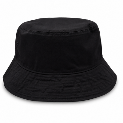 Black Big Bucket Hat