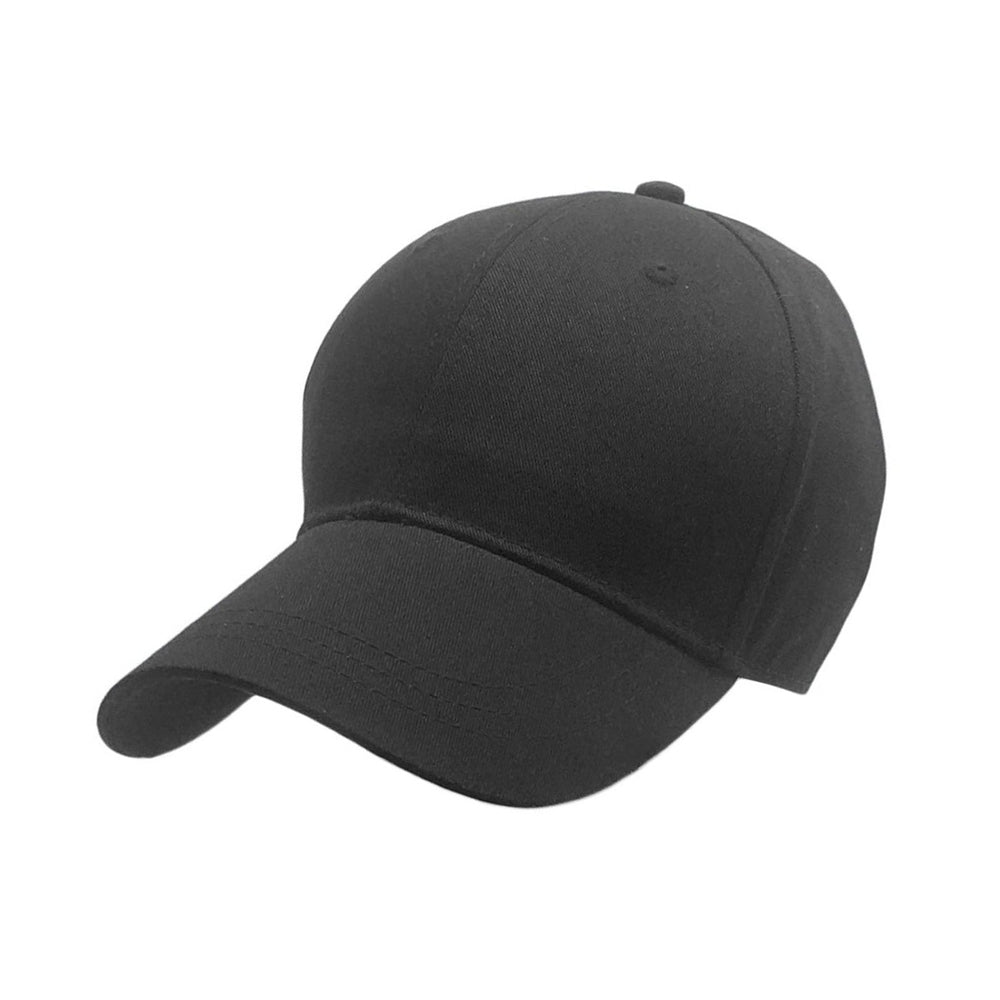 Black - Structured Baseball Cap - KH