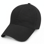 Black - Unstructured Baseball Cap