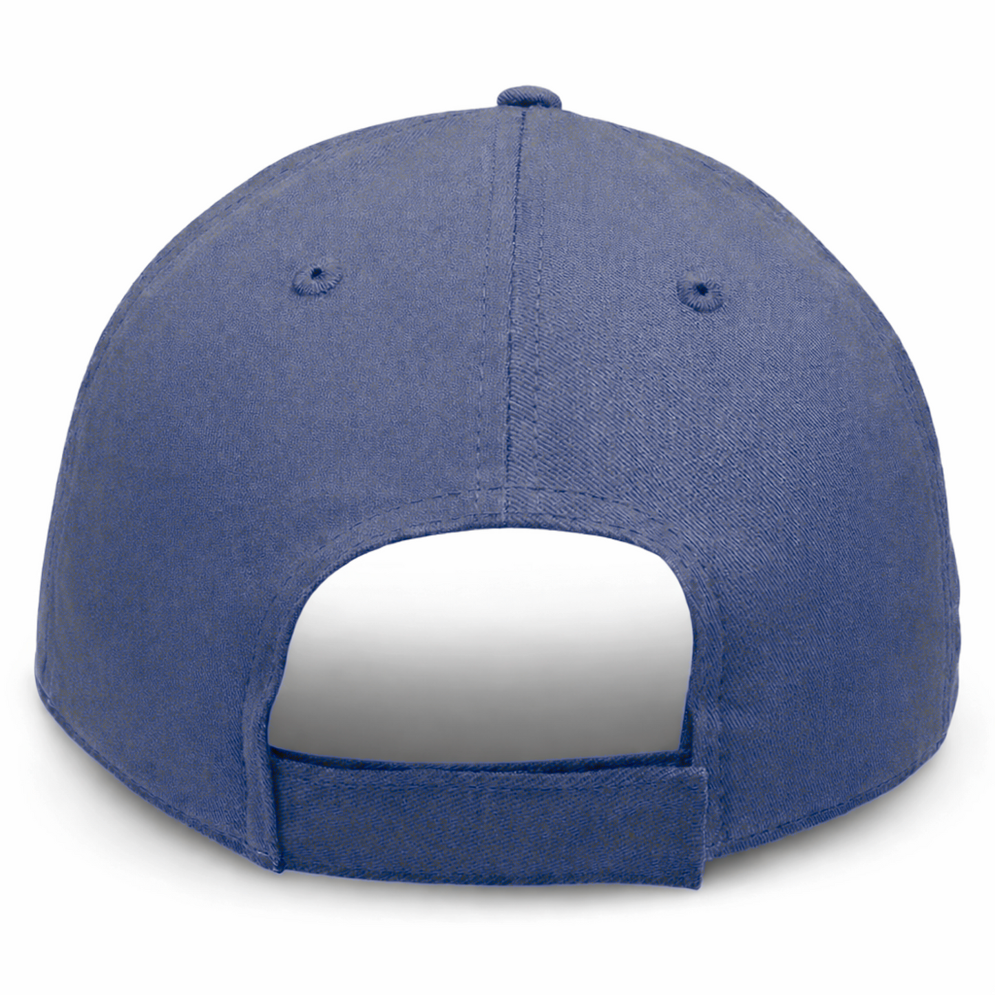 Big Hat Store structured blueberry hat for big heads, back view. Extra crown depth for a comfortable 3XL to 4XL fit.