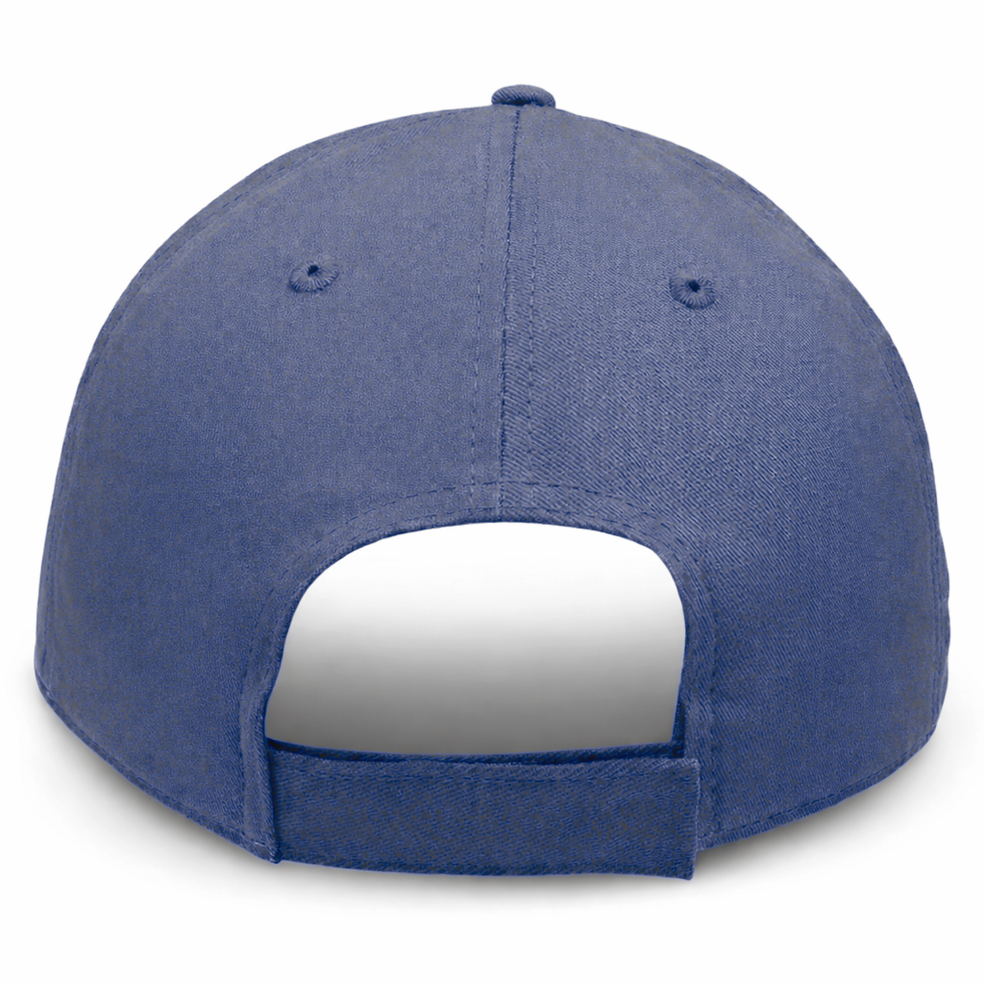 Big Hat Store structured blueberry hat for big heads, back view. Extra crown depth for a comfortable 3XL to 4XL fit.