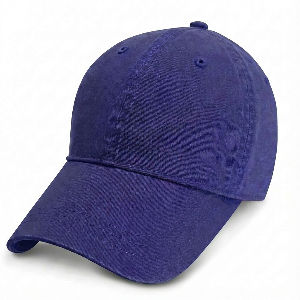 Blueberry - Unstructured Baseball Cap comfortable fit for larger heads,  front view size 3XL/4XL