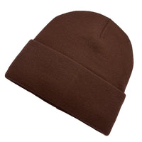 Chestnut Brown Knit Hat