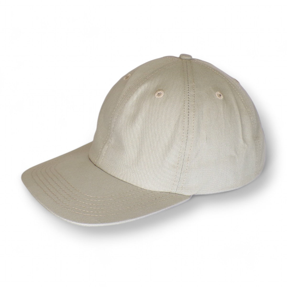 Cream - Unstructured Baseball Cap left view