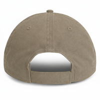 Earth Khaki Unstructured Baseball Cap - back 1