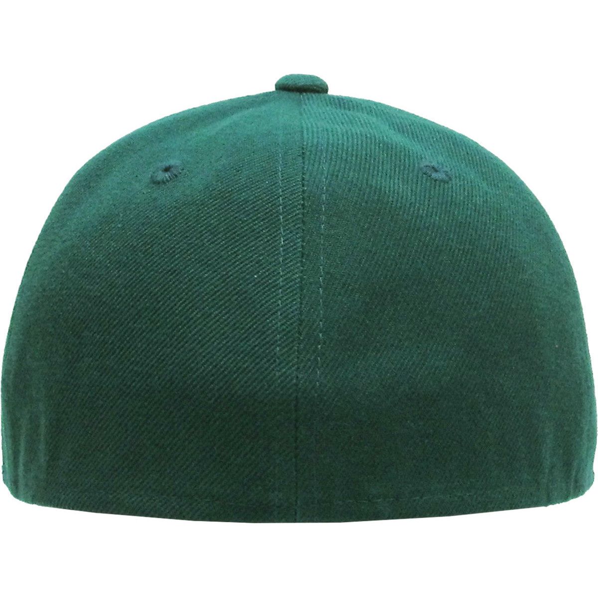 Hunter Green - Structured and Fitted Baseball Cap back view