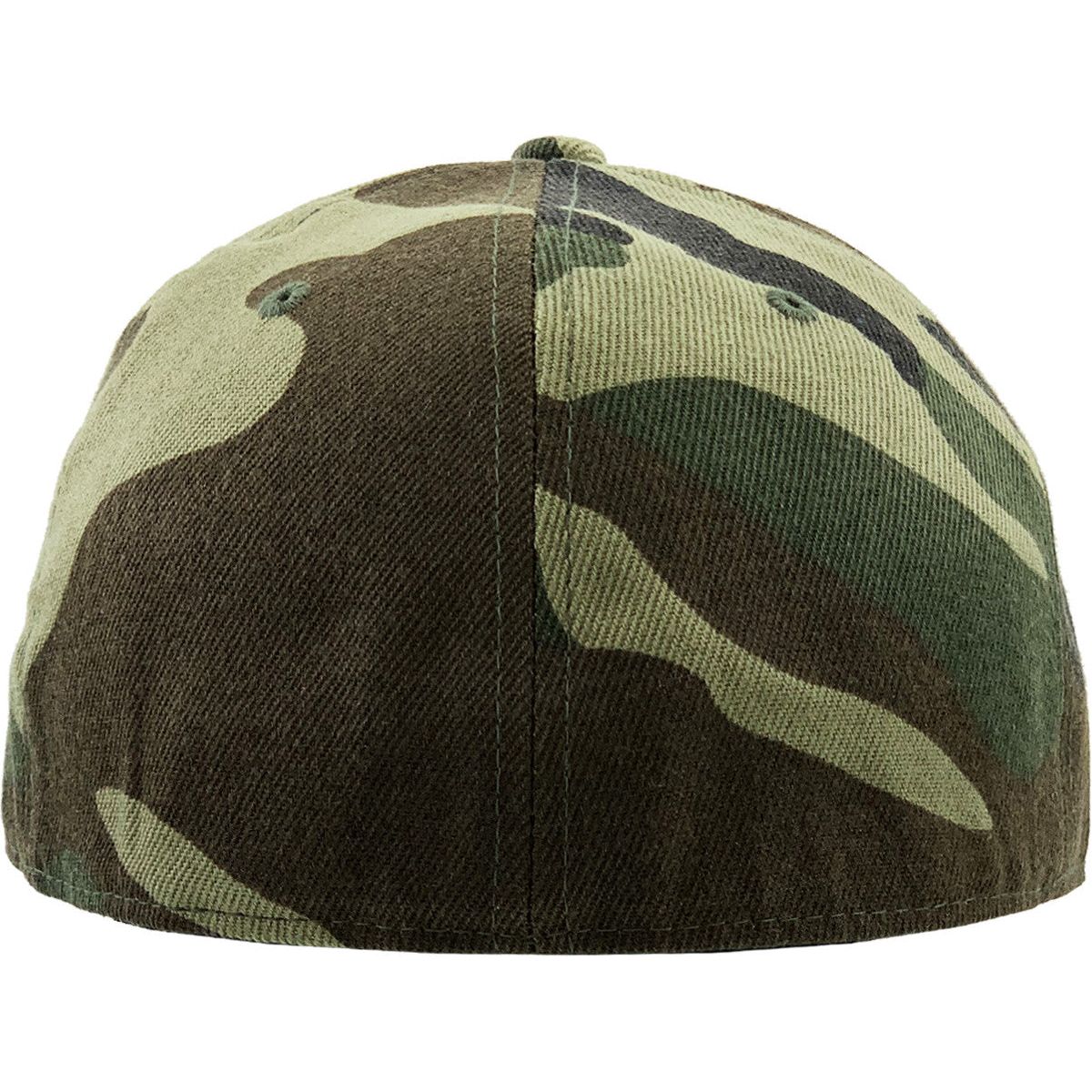 Camo - Structured and Fitted Baseball Cap back view