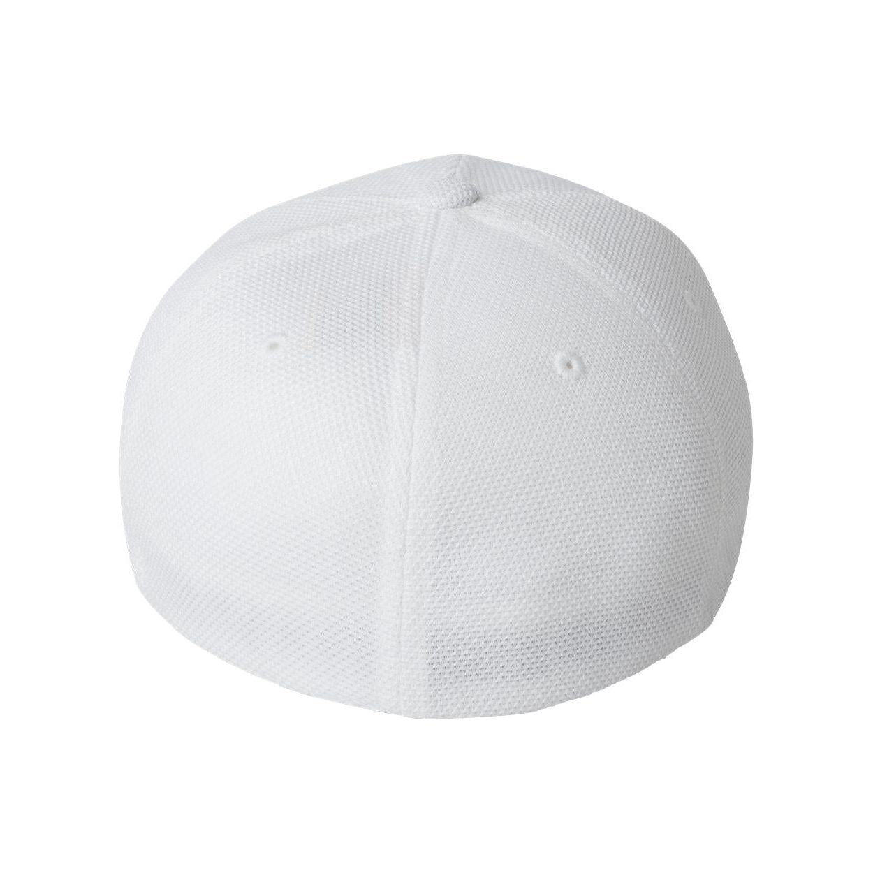 White Wicking - Flexfit Baseball Cap back view