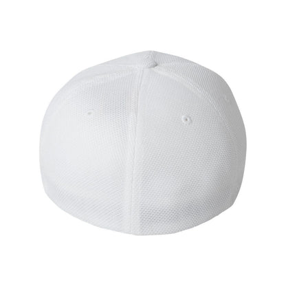 White Wicking - Flexfit Baseball Cap back view