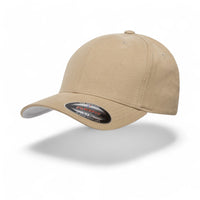 Flexfit Washed 6377 Khaki front side