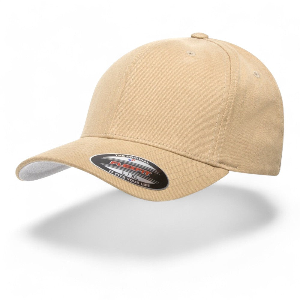 Khaki Washed - Flexfit Baseball Cap