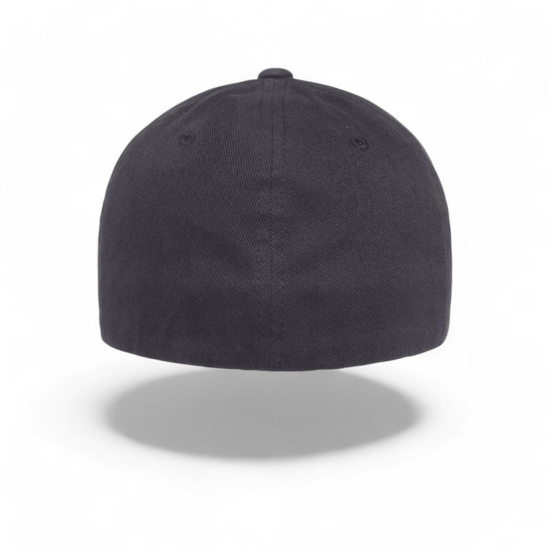 Flexfit Hats in Navy Blue Washed back