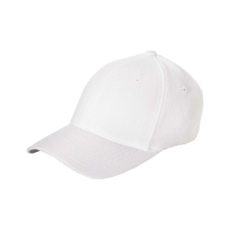 White Wicking - Flexfit Baseball Cap front view