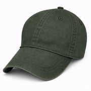Green Weathered - Unstructured Baseball Cap