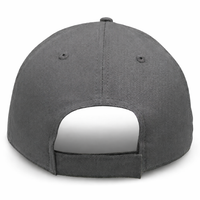 Grey - Structured Baseball Cap - back 1