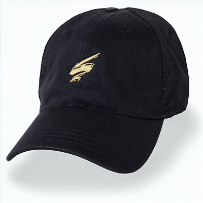 Hawkstrike Emblem Gold on Black Partial Coolnit - Unstructured