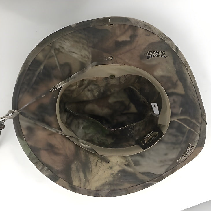 Safari Camo Hat back view