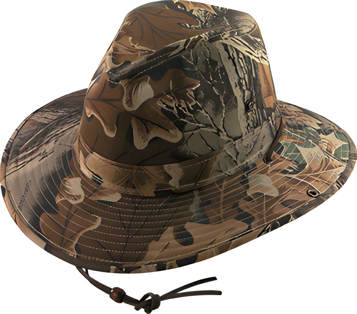Safari Camo Sun Hats for Big Heads | Big Hat Store 2XL