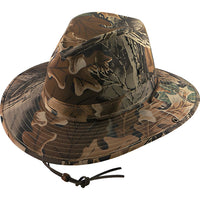 Safari Camo Hat front view