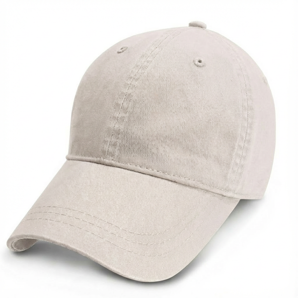 Ivory - Unstructured Baseball Cap - front 1