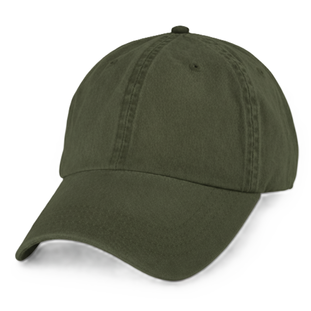 Jalapeno green Unstructured Baseball Cap-front