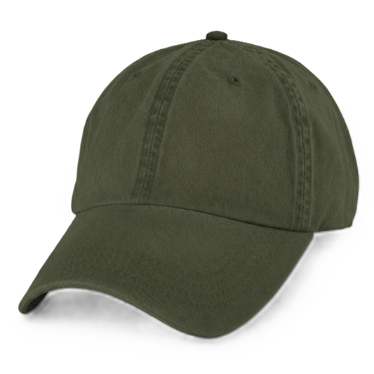 Jalapeno green Unstructured Baseball Cap-front