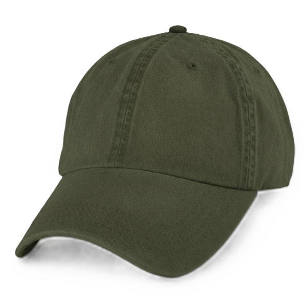 Jalapeno green Unstructured Baseball Cap-front