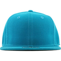 Aqua- Structured and Fitted Baseball Cap front view