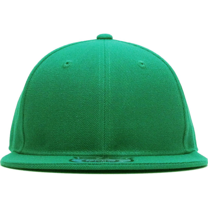 Kelly Green - Structured and Fitted Baseball Cap front view