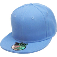 Sky Blue - Structured and Fitted Baseball Cap front view