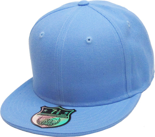 Sky Blue - Structured and Fitted Baseball Cap