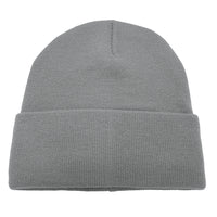 Dusty Gray Knit Hat