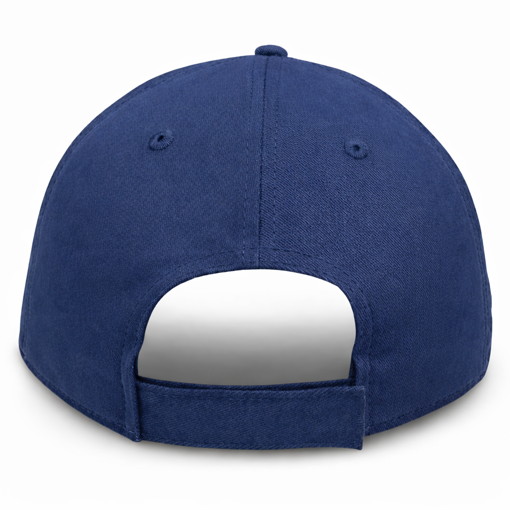 Navy Blue - Structured Baseball Cap - HK - back 1