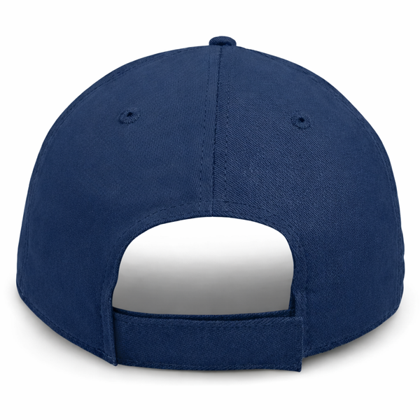 Navy Blue - Structured Baseball Cap - back 1