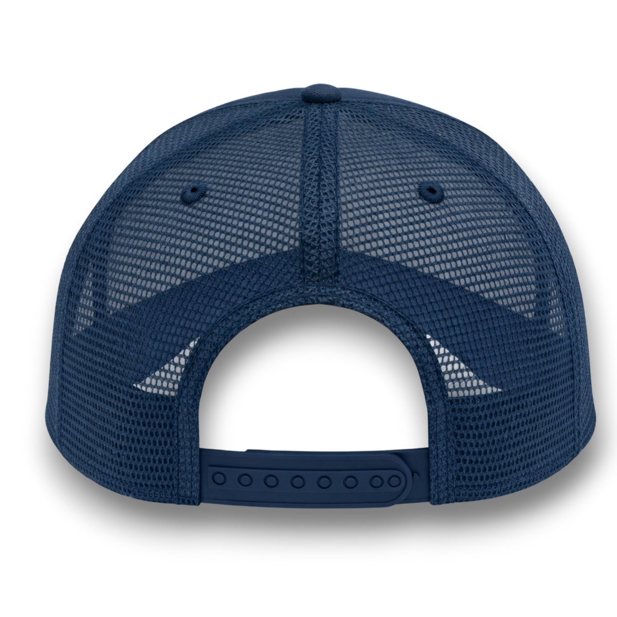 Navy Blue Partial Coolnit - Unstructured Baseball Cap KH - back 1