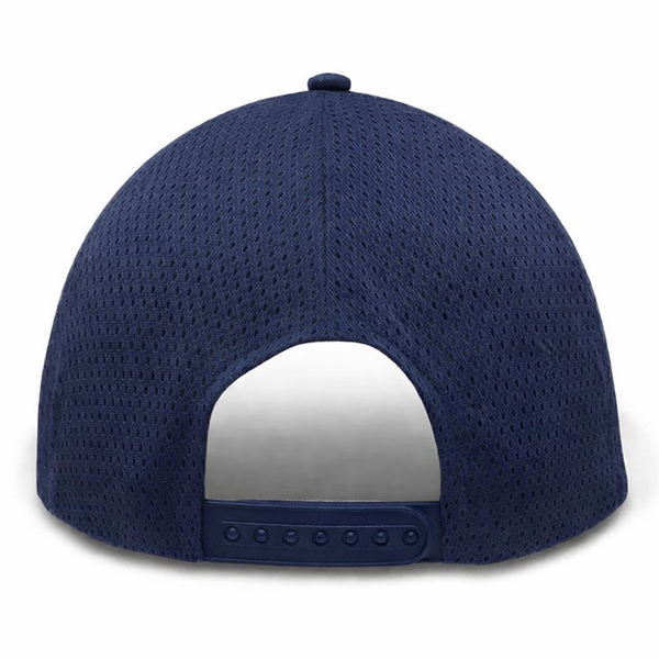 Navy Blue Wicking Soft Mesh - Unstructured Baseball Cap